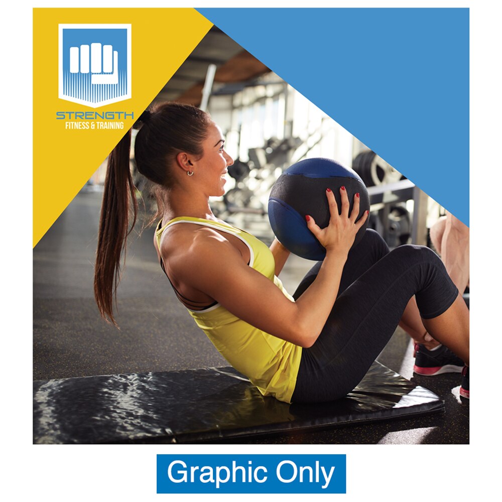 10 x 10 ft. Lumiere Light Wall® Dual Edge Light — Single Sided Graphic Only